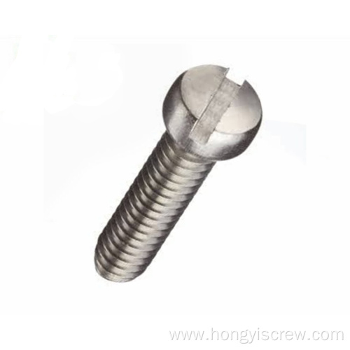 Slotted cheese head machine screw Factory direct